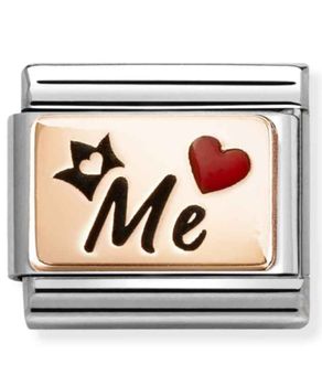 Nomination Composable Rose Gold 9K ja z czerwonym sercem i koroną 43020409.jpg